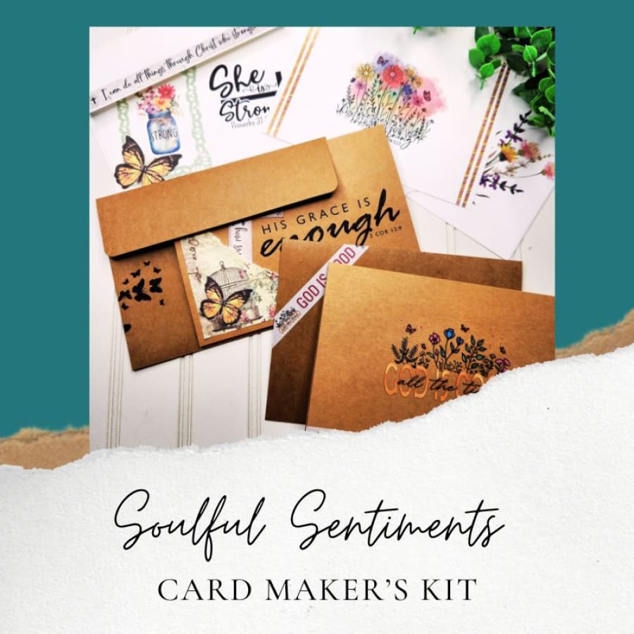 Soulful Sentiments Card Maker’s Kit