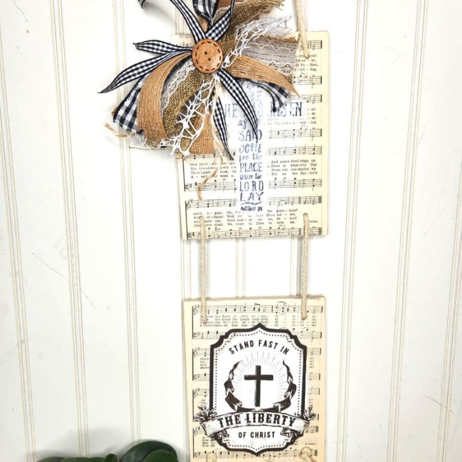 Stand Fast Galatians 5:1 Christian Paper Decoupage Napkins