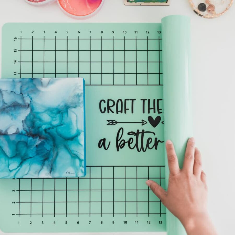 The Surface Saver Silicone Crafting Mat | Extra Large 17.7 x