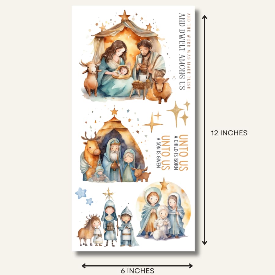 Unto Us Premium Rub On Transfers