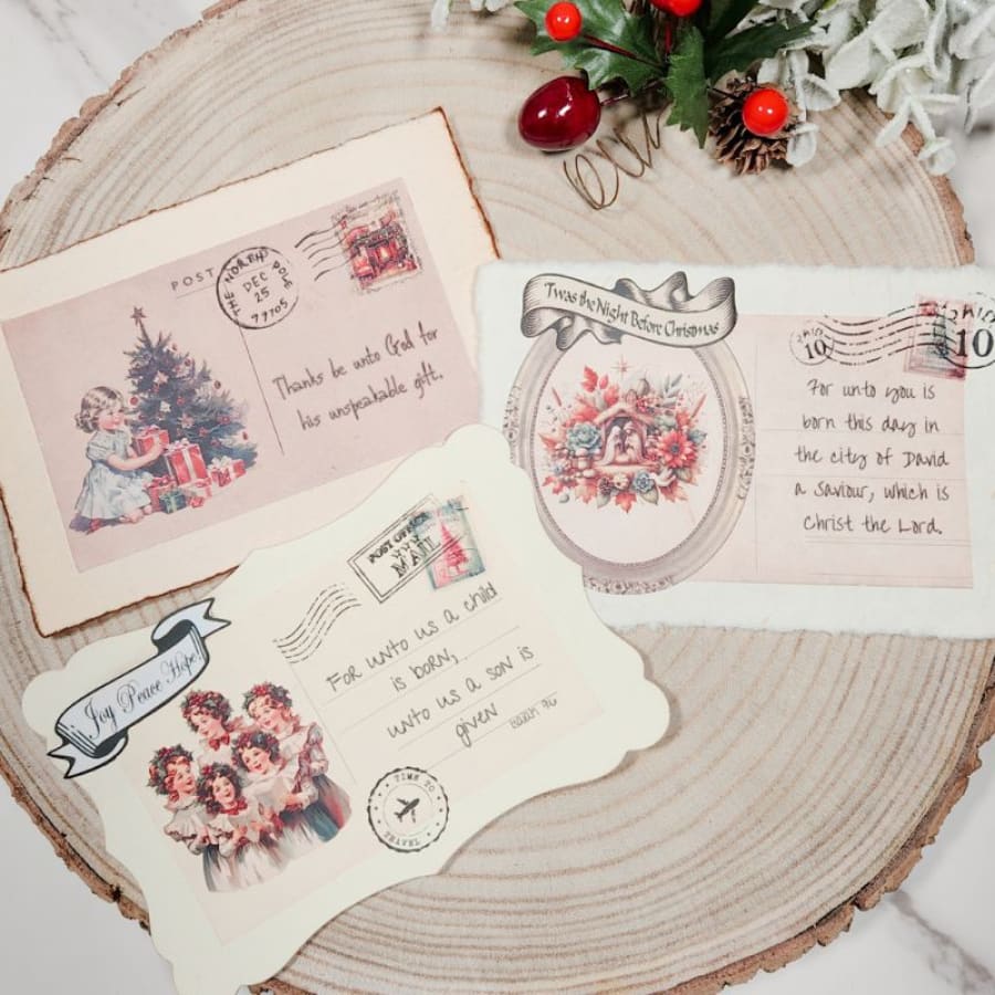 Vintage Postcard Maker Kit