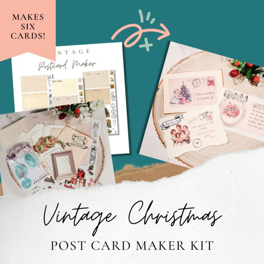Vintage Postcard Maker Kit