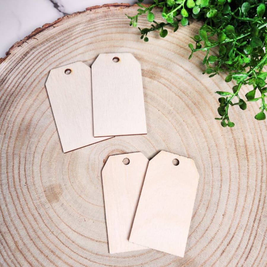Wooden Gift Tag Cutouts [4-pk]