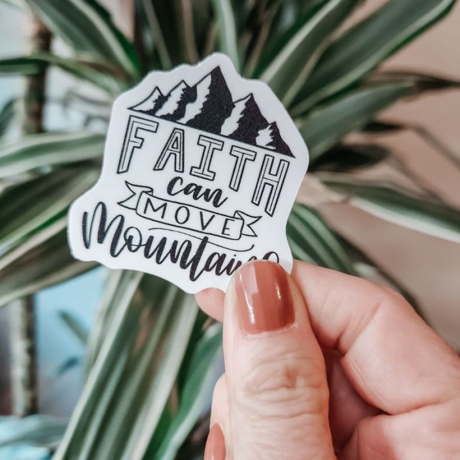 4 PK Waterproof Vinyl Christian Stickers