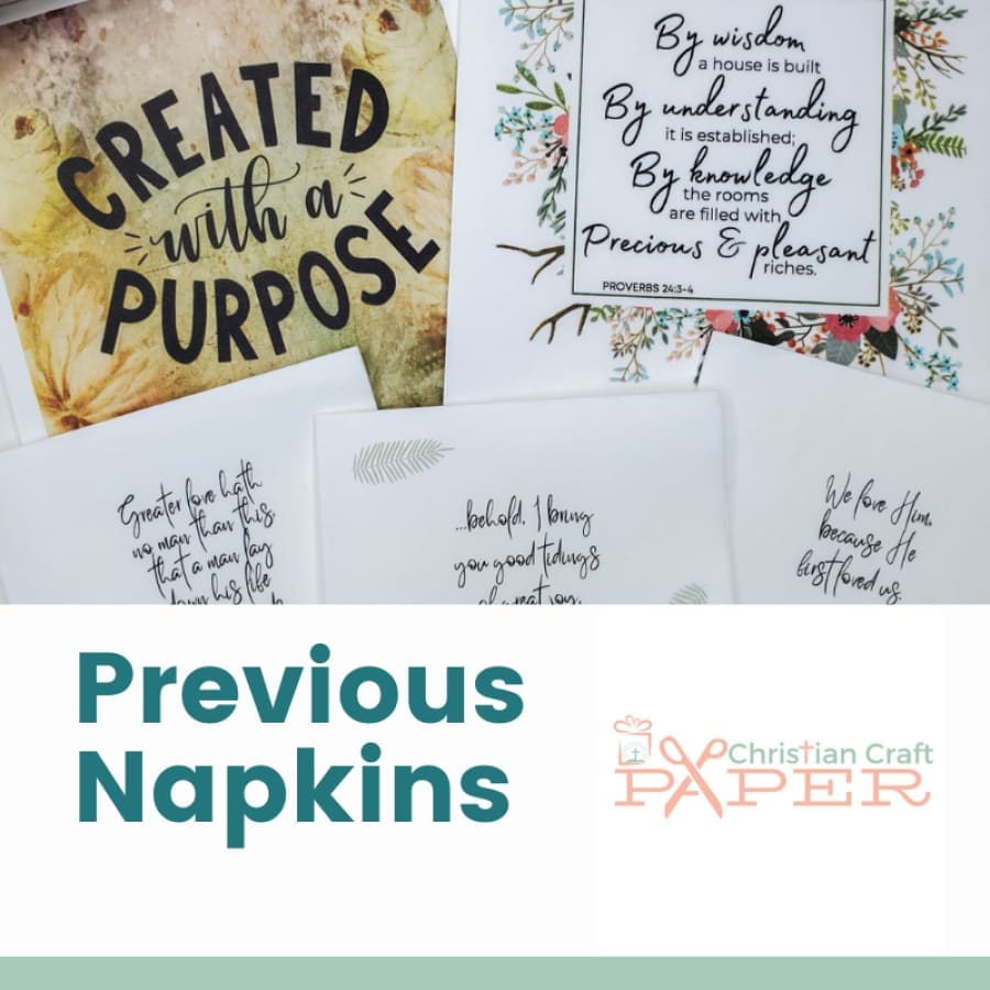 Napkin Club Membership | 10 Napkin Set Shipped Monthly