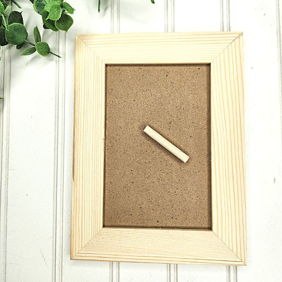 6x8 Unfinished Solid Pine Wood Picture Frame For Decoupage
