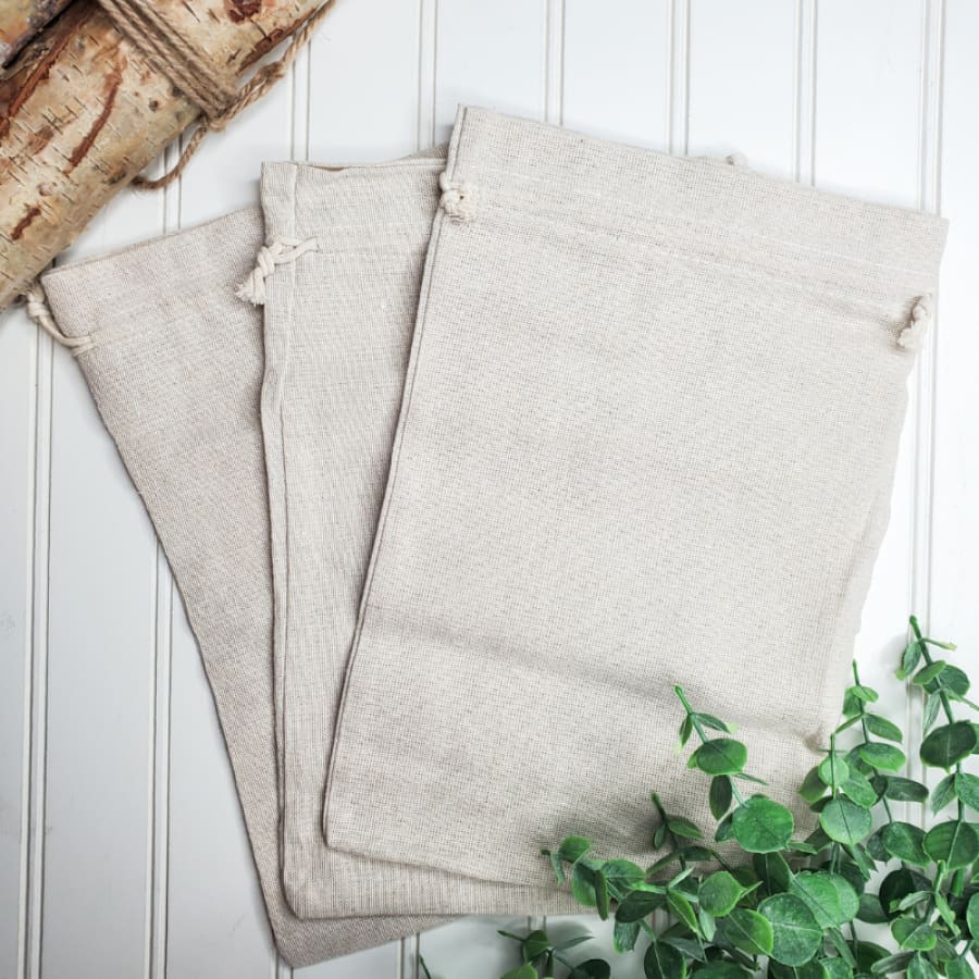 8 x 10 Muslin Bag Project Canvases [Set of 3]