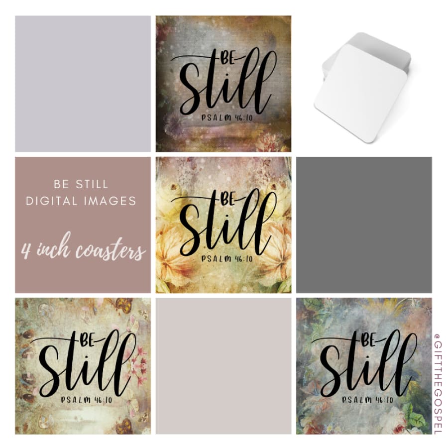 be still, bible verse, craft, digital papers, decoupage paper, diy craft, diy paper