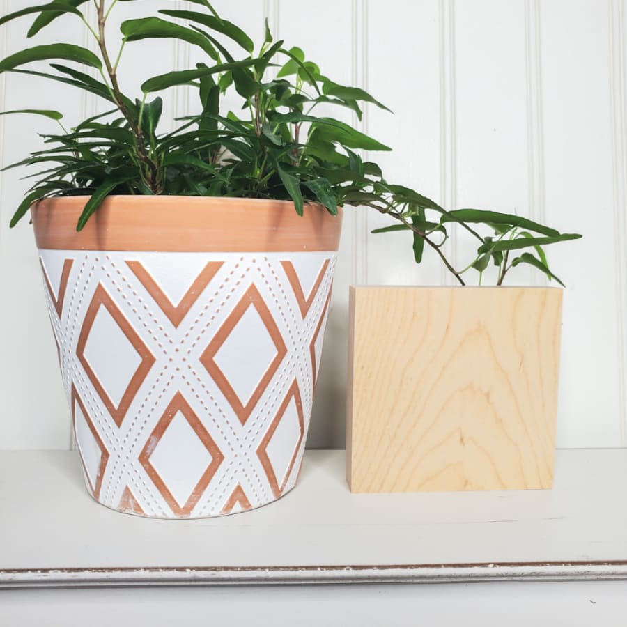 Mini Wood Block Project Canvas