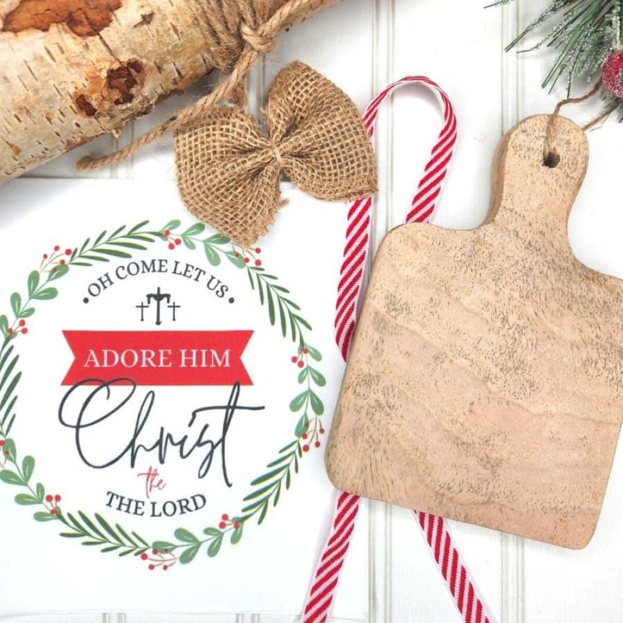 Oh Come Hymn Christian Paper Decoupage Napkins