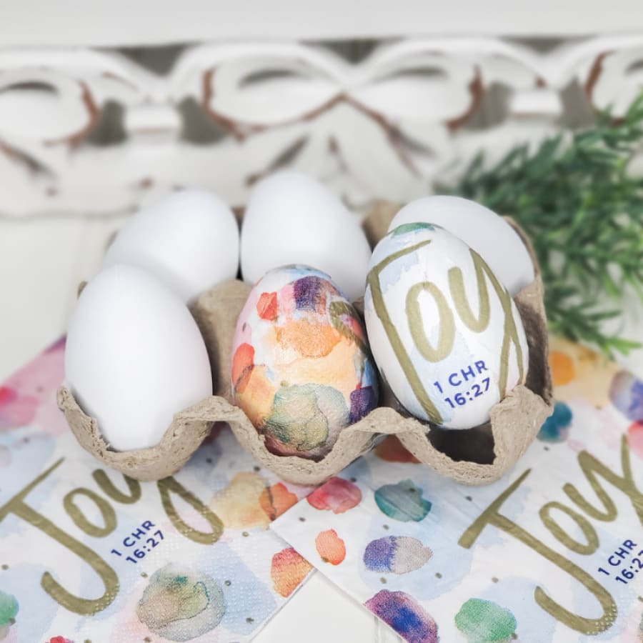 Plastic Egg Project Canvas | Set of 6