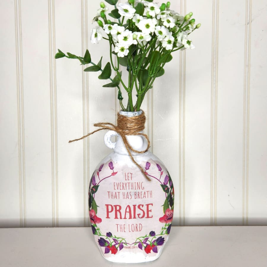 Praise The Lord Psalms 150:6 Decoupage Christian Napkin