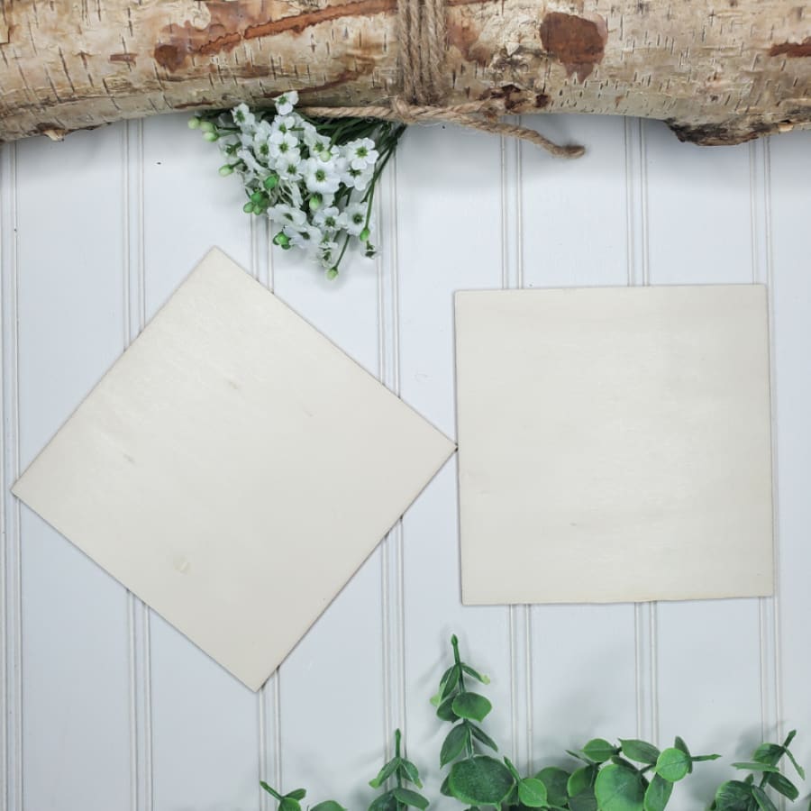 Square Wooden Tile Project Canvas